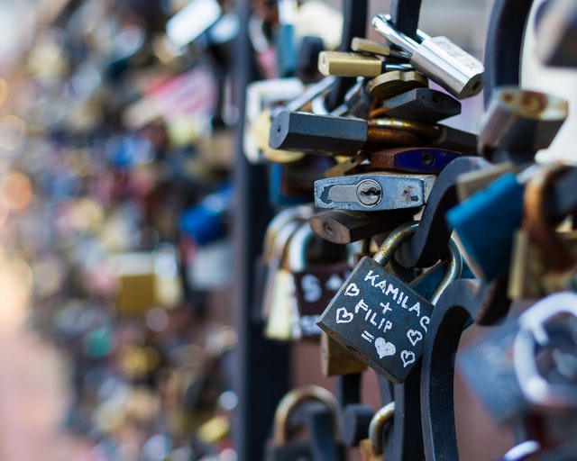 That's a lot of locks.